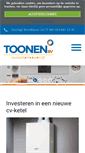 Mobile Screenshot of installatiebedrijf-toonen.nl